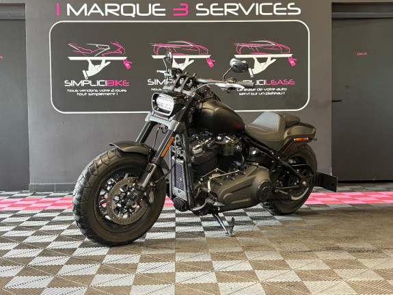 Harley davidson softail fat bob 107 1745cm3 garantie 12 mois 1ere main occasion  simplicicar aix les bains simplicicar...