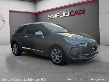 Ds ds 3 bluehdi 100 ss bvm5 drive efficiency so chic garantie 12 mois occasion simplicicar angers simplicicar simplicibike...