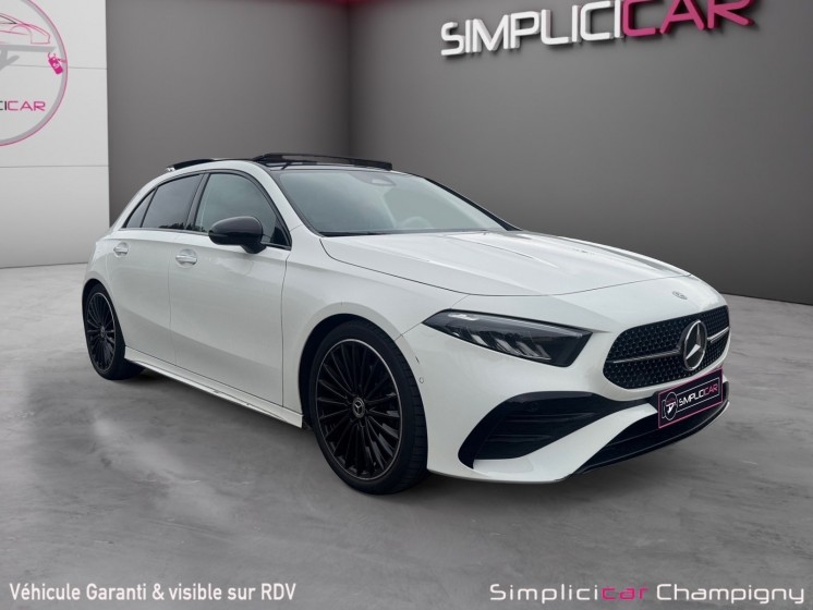Mercedes classe a 180 7g-dct amg line - toit ouvrant - caméra de recul - sièges chauffants occasion champigny-sur-marne...