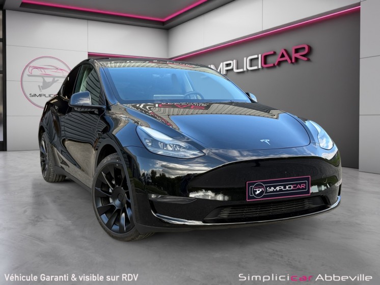 Tesla model y grande autonomie dual motor awd garantie 12 mois occasion abbeville simplicicar simplicibike france