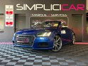 Audi tts roadster 2.0 tfsi 310 s tronic 6 quattro garantie 12 mois occasion  simplicicar aix les bains simplicicar...
