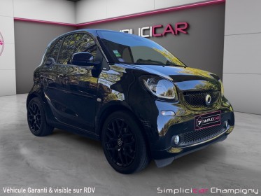 Smart fortwo coupe 90 ch ss ba6 prime - toit panoramique - cuir - caméra de recul occasion champigny-sur-marne (94)...