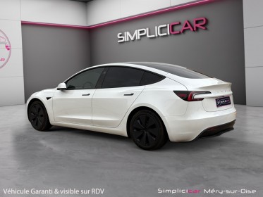 Tesla model 3 autonomie standard  rwd batterie 99% garantie 12 mois occasion simplicicar mery-sur-oise simplicicar...