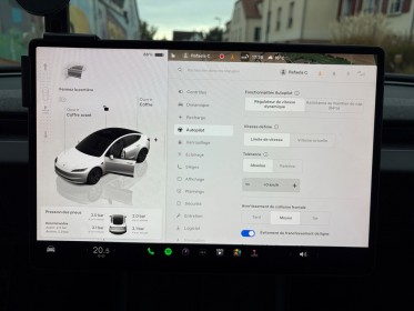 Tesla model 3 autonomie standard  rwd batterie 99% garantie 12 mois occasion simplicicar mery-sur-oise simplicicar...