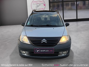 Citroen c3 c3 1.4i 16v/toit ouvrant/climatisation/radio/entretien à jour/garantie occasion simplicicar salon de provence...