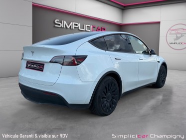 Tesla model y standard rwd - 1 main - ecran arrière - led occasion champigny-sur-marne (94) simplicicar simplicibike france