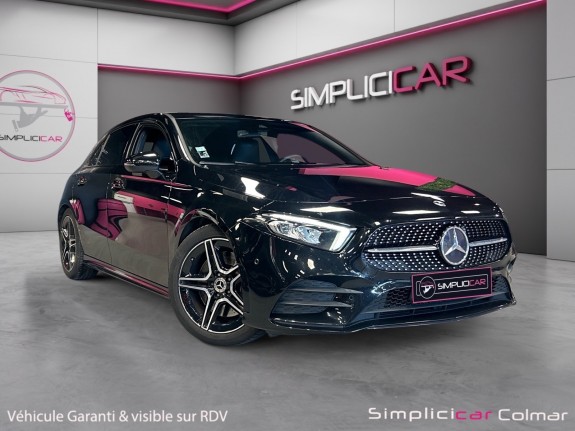 Mercedes classe a 250 7g 4matic amg line black pack carplay full black garantie 12 mois occasion simplicicar colmar...