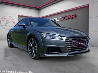 Audi tts coupe 2.0 tfsi 310 s tronic 6 quattro - française, suivi full audi, sièges sports - garantie 12 mois europe...