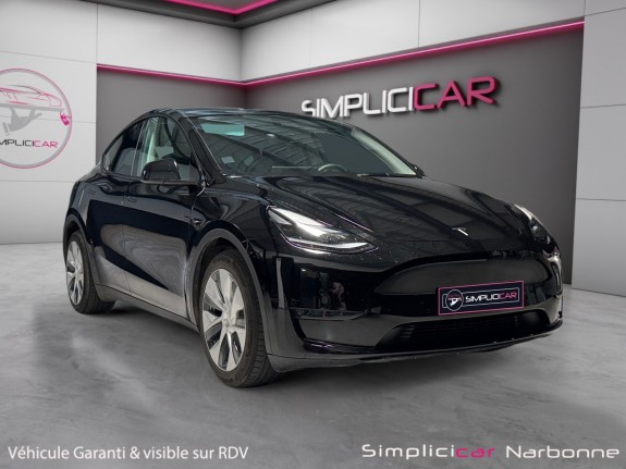 Tesla model y grande autonomie dual motor awd carplay sièges chauffants garantie constructeur occasion simplicicar narbonne...