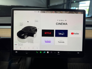 Tesla model y grande autonomie dual motor awd carplay sièges chauffants garantie constructeur occasion simplicicar narbonne...
