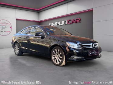 Mercedes classe c coupe 220 cdi blueefficiency a occasion montreuil (porte de vincennes)(75) simplicicar simplicibike france