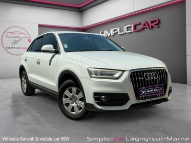 Audi q3 2.0 tdi 177 ch quattro attraction s tronic 7 - sièges chauffants occasion simplicicar lagny  simplicicar...