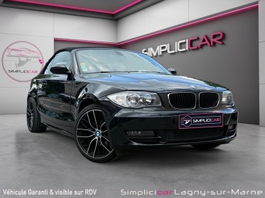 Bmw serie 1 cabriolet e88 118d 143 ch sport design occasion simplicicar lagny  simplicicar simplicibike france