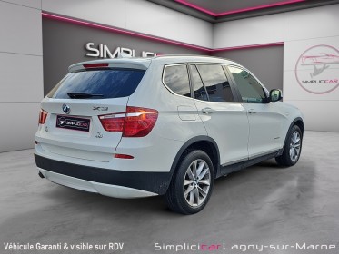 Bmw x3 f25 xdrive20d 184 ch executive steptronic a occasion simplicicar lagny  simplicicar simplicibike france