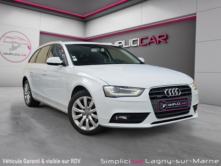 Audi a4 avant 2.0 tdi 177 quattro ambiente s tronic a - distribution changÉe - radars de recul - rÉgulateur de vitesse... Audi a4 avant 2.0 tdi 177 quattro ambiente s tronic a - distribution changÉe - radars de recul - rÉgulateur de vitesse...