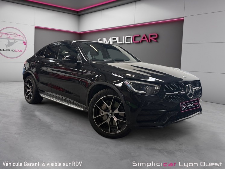Mercedes glc coupe 300 d 9g-tronic 4matic amg line - entretiens mercedes - garantie 12 mois occasion simplicicar lyon ouest...