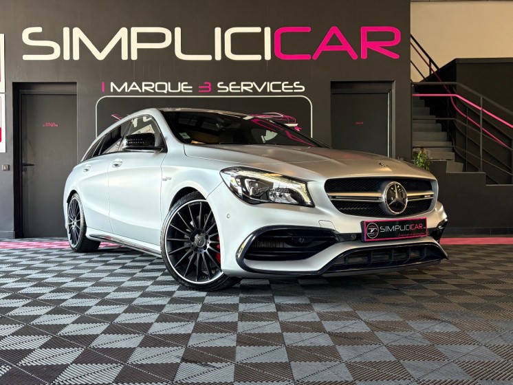 Mercedes classe cla shooting brake 45 amg speedshift dct amg 4matic suivi mercedes apple carplay garantie 12 mois occasion ...