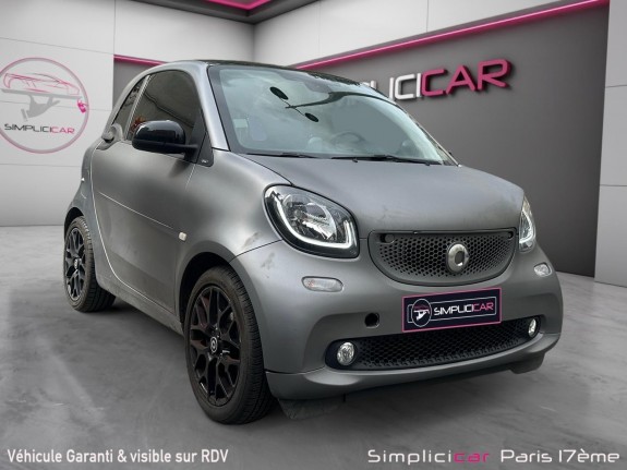 Smart fortwo coupe 0.9 90 ch ss ba6 prime caméra de recul/enceinte jbl/sièges chauffant/garantie 12 mois occasion paris...