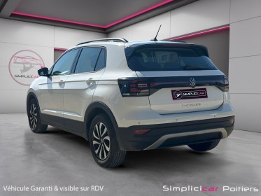 Volkswagen t-cross 1.0 tsi 110 start/stop bvm6 active première main carplay garantie 12 mois occasion simplicicar poitiers...