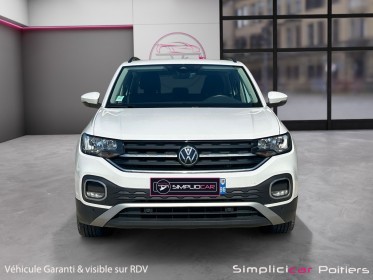 Volkswagen t-cross 1.0 tsi 110 start/stop bvm6 active première main carplay garantie 12 mois occasion simplicicar poitiers...