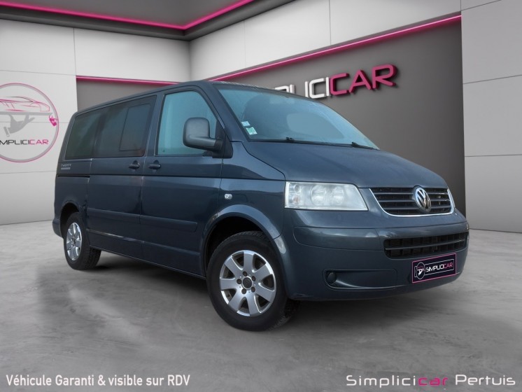 Volkswagen transporter chassis dble cab dc 2.5 tdi 130 long sièges chauffants carplay clim 3 zones garantie 12 mois occasion...