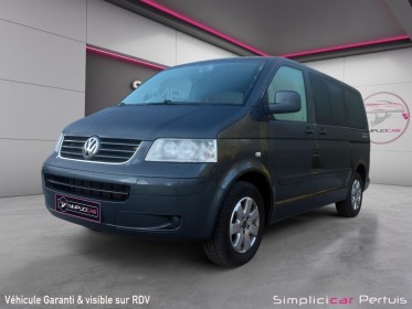 Volkswagen transporter chassis dble cab dc 2.5 tdi 130 long sièges chauffants carplay clim 3 zones garantie 12 mois occasion...