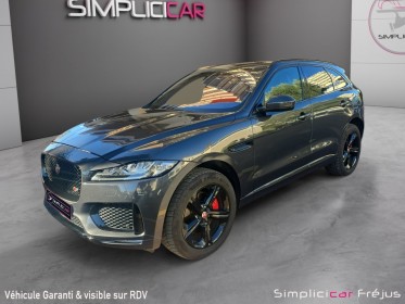 Jaguar f-pace v6 3.0 d - 300 ch awd bva8 s occasion cannes (06) simplicicar simplicibike france