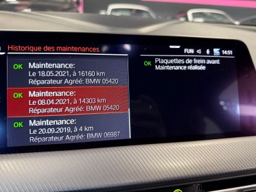 Bmw serie 1 f40 m135i xdrive 306 cv bva8 / toit ouvrant / sieges cuir / entretien exclusif bmw / harman kardon / garantie...