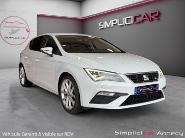 Seat leon 1..4l tsi 125cv fr / entretien suivi / ct vierge / garantie 12 mois occasion simplicicar annecy simplicicar...