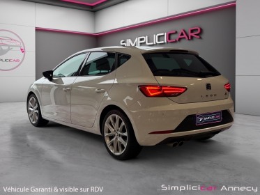 Seat leon 1..4l tsi 125cv fr / entretien suivi / ct vierge / garantie 12 mois occasion simplicicar annecy simplicicar...