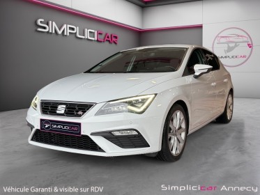 Seat leon 1..4l tsi 125cv fr / entretien suivi / ct vierge / garantie 12 mois occasion simplicicar annecy simplicicar...