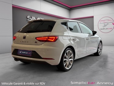 Seat leon 1..4l tsi 125cv fr / entretien suivi / ct vierge / garantie 12 mois occasion simplicicar annecy simplicicar...
