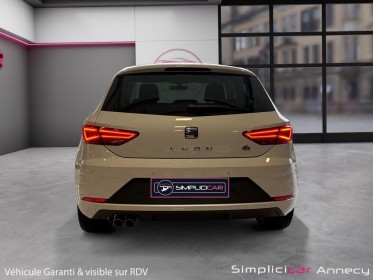 Seat leon 1..4l tsi 125cv fr / entretien suivi / ct vierge / garantie 12 mois occasion simplicicar annecy simplicicar...