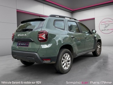 Dacia duster eco-g 100 4x2 expression camera/apple carplay/garantie 12 mois occasion paris 17ème (75)(porte maillot)...