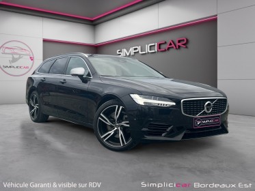 Volvo v90 t8 twin engine 303  87 ch geartronic 8 r-design toit ouvrant suivi 100% volvo bowers  wilkins garantie 12 mois...