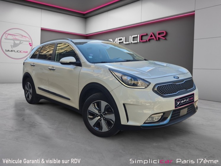 Kia niro business 1.6 gdi hybride rechargeable 141 ch dct6 active business occasion paris 17ème (75)(porte maillot)...