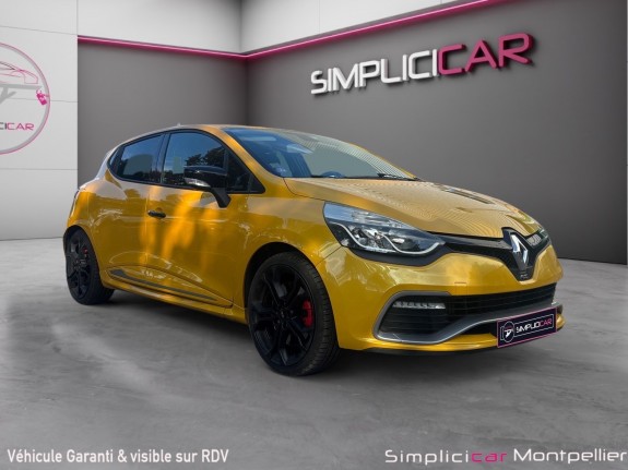 Renault clio iv 1.6 turbo 200 rs edc jantes 18 radical rs monitor garantie 12 mois occasion montpellier (34) simplicicar...