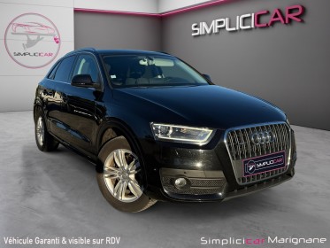Audi q3 q3 2.0 tdi 177 ch quattro ambition luxe s tronic 7 radar bluetooth gps garantie 12 mois occasion simplicicar...