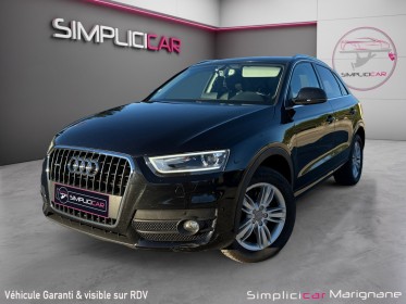 Audi q3 q3 2.0 tdi 177 ch quattro ambition luxe s tronic 7 radar bluetooth gps garantie 12 mois occasion simplicicar...