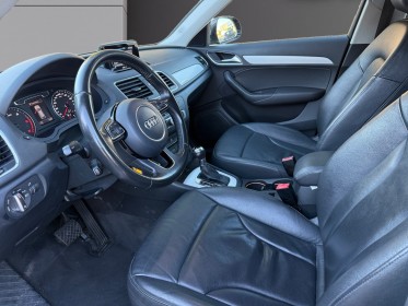Audi q3 q3 2.0 tdi 177 ch quattro ambition luxe s tronic 7 radar bluetooth gps garantie 12 mois occasion simplicicar...