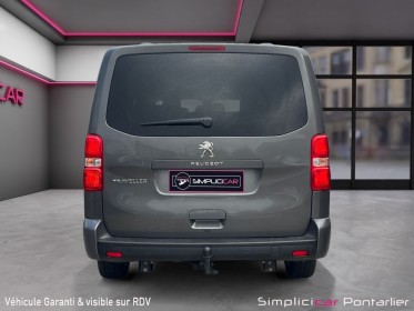 Peugeot traveller long 2.0 bluehdi 150ch ss bvm6 allure occasion simplicicar pontarlier simplicicar simplicibike france