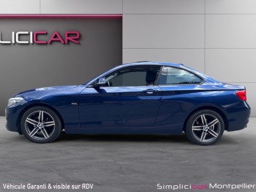 Bmw serie 2 coupe f22 lci 218d 150 ch finition sport toit ouvrant sieges et volant chauffants modes de conduites garantie...