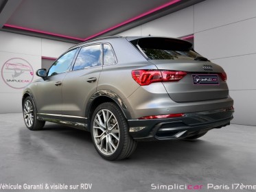 Audi q3 q3 45 tfsi 230 ch s tronic 7 quattro s line stage 1 300ch shiftech occasion paris 17ème (75)(porte maillot)...
