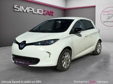Renault zoe life - achat integral - caméra recul - garantie 12 mois occasion simplicicar nimes - rb auto simplicicar...