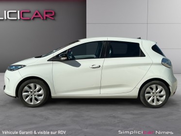 Renault zoe life - achat integral - caméra recul - garantie 12 mois occasion simplicicar nimes - rb auto simplicicar...