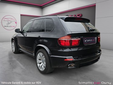 Bmw x5 e70 xdrive 48i 355 ch exclusive individuale pack m / éthanol occasion osny simplicicar simplicibike france