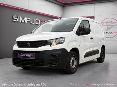 Peugeot partner fourgon bluehdi 100 bvm5 caméra de recul tva récupérable garantie 12 mois occasion simplicicar...