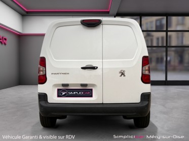 Peugeot partner fourgon bluehdi 100 bvm5 caméra de recul tva récupérable garantie 12 mois occasion simplicicar...