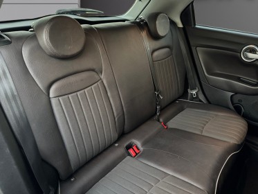 Fiat 500x 1.4 multiair 140 ch lounge toit ouvrant radar arrière cuir bi-zone roue de secours garantie 12mois occasion...