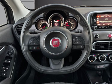 Fiat 500x 1.4 multiair 140 ch lounge toit ouvrant radar arrière cuir bi-zone roue de secours garantie 12mois occasion...